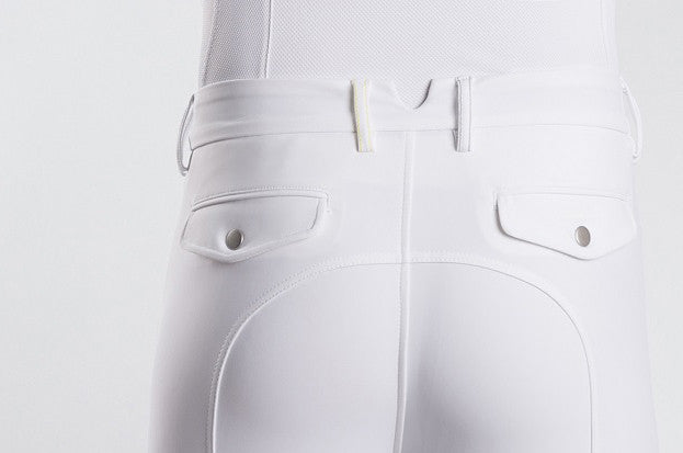 Pantalones para Montar para Caballero Samshield Marceau Blanco